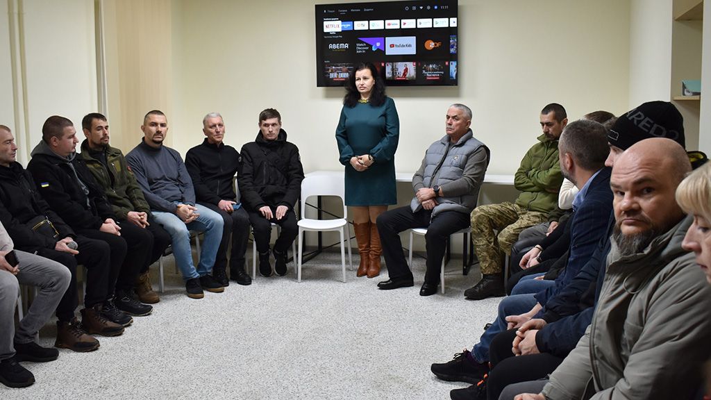 У Козельщинській громаді відкрили Ветеранський простір