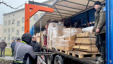 Кобеляцька громада знову отримала гуманітарну допомогу від міста-побратима Зінген