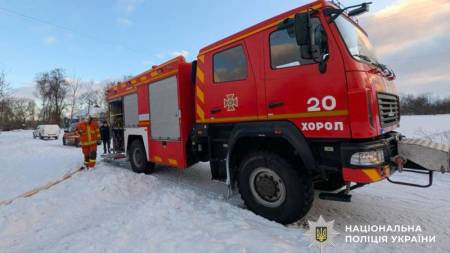 У Лубенському районі під час пожежі загинув чоловік