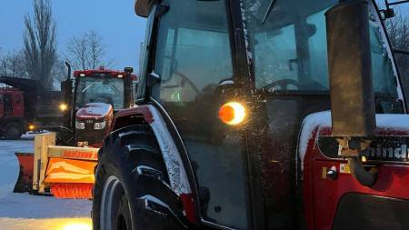 Полтава бореться зі снігопадом: комунальні служби працюють у посиленому режимі