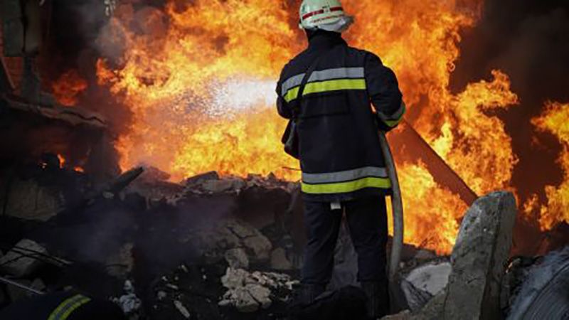 У Пирятині сталася пожежа в торговельному павільйоні