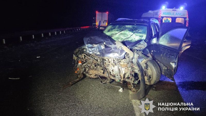 Серйозна ДТП на трасі Київ–Харків: травмовані двоє осіб