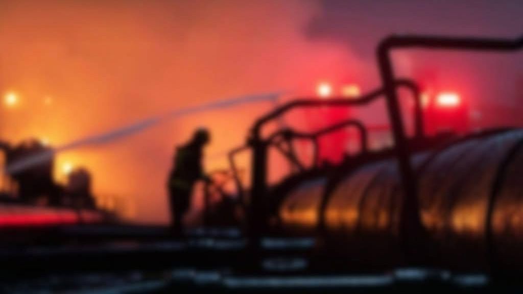 На Полтавщині ворог знову атакував об’єкти Групи «Нафтогаз»