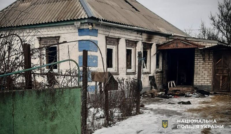 На Кременчуччині під час пожежі в будинку загинула жінка