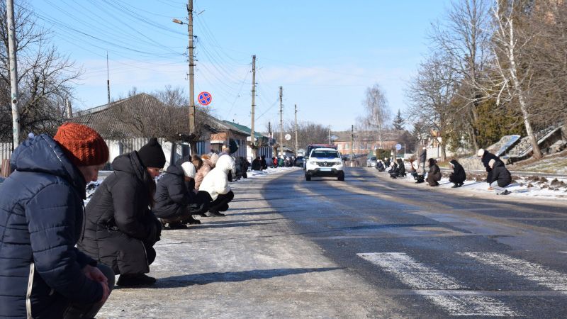 У Новосанжарській громаді попрощалися із Захисником Леонідом Білоконем