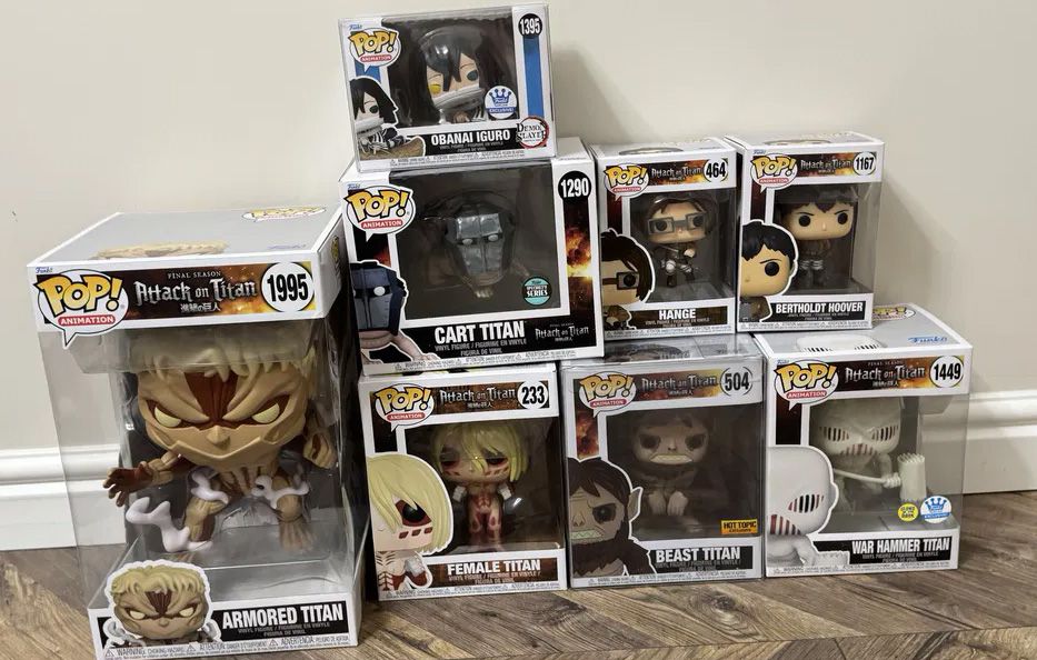 Посвятим наши сердца (и полки): Экспертный гид по Funko Pop! Attack on Titan