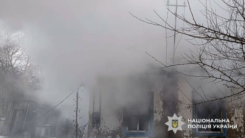 На Полтавщині під час пожежі загинув чоловік