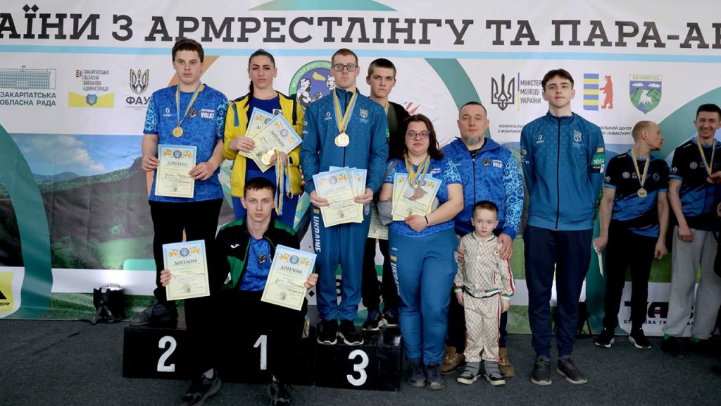 Збірна Полтавщини виборола срібло на Чемпіонаті України з параармреслінгу