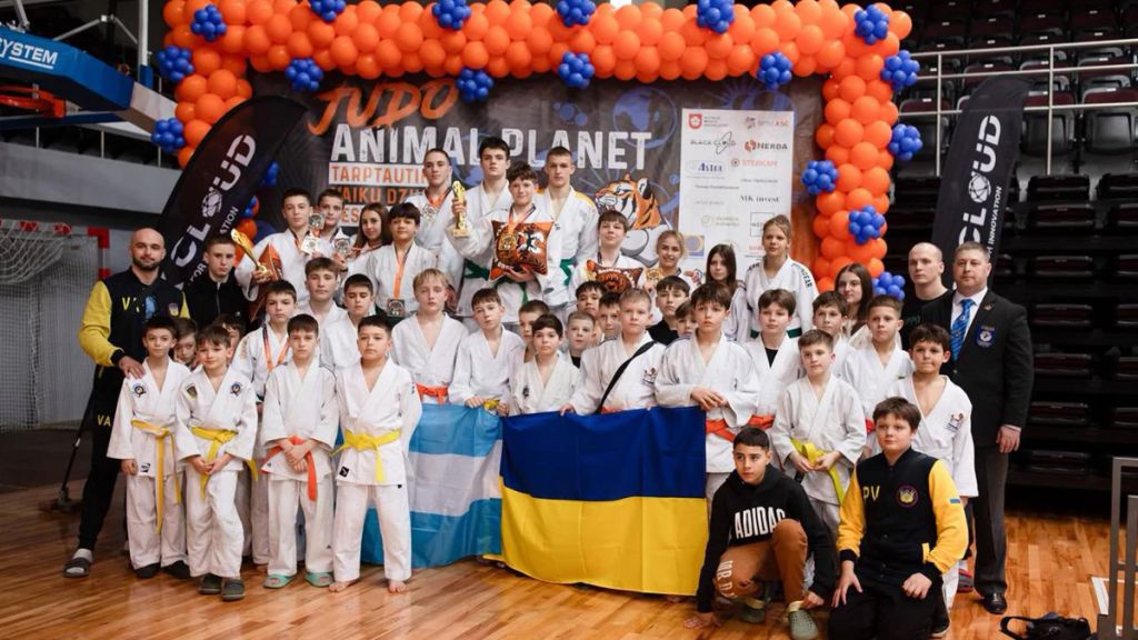 Юні дзюдоїсти з Полтавщини тріумфували на міжнародному турнірі в Литві
