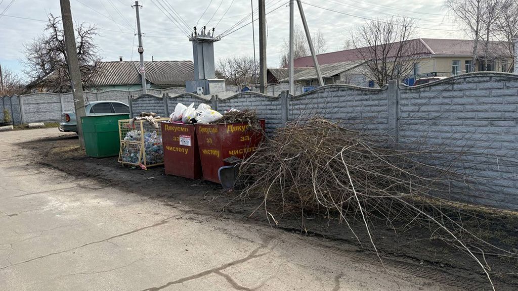 У Козельщинській громаді планують встановити відеоспостереження біля контейнерів для сміття