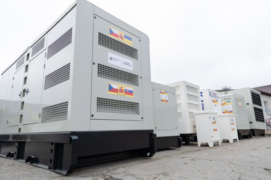 Полтавщина отримала потужні генератори для критичної інфраструктури на 2,4 МВт