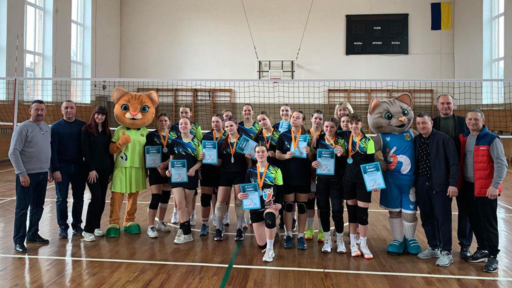 Новосанжарські волейболістки представлятимуть Полтавський район