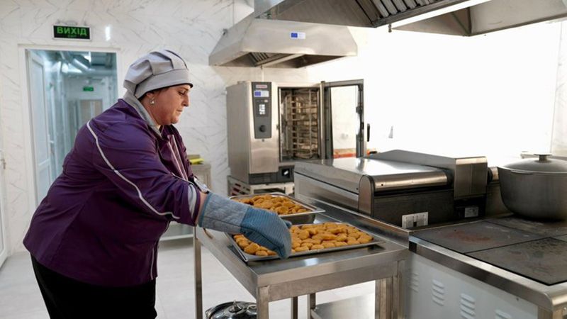 У області відкрили опорну кухню для тисячі школярів