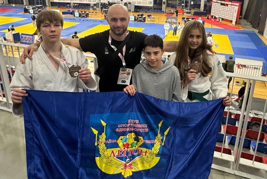 Полтавські дзюдоїсти повернулися з медалями з європейських турнірів
