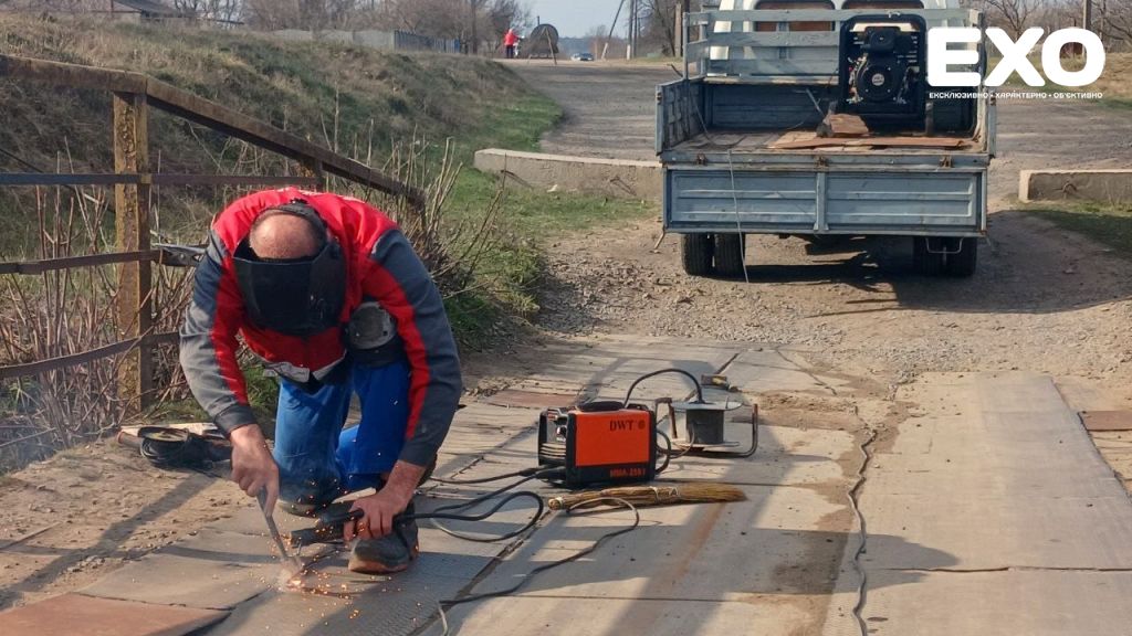 Ведмедівський міст вчергове «полатали»