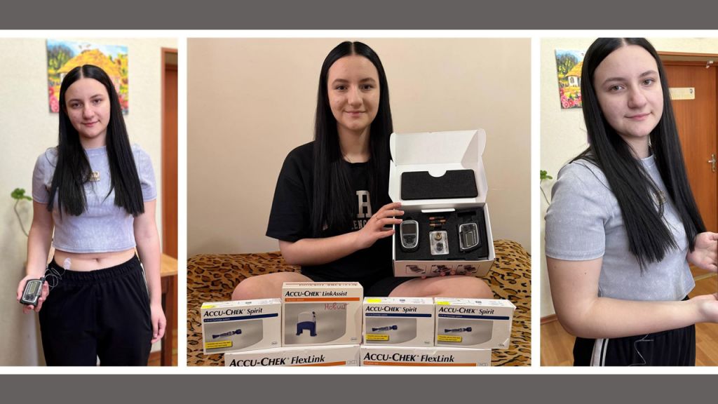 У Кобеляках зібрали кошти на інсулінову помпу для Карини Дашко