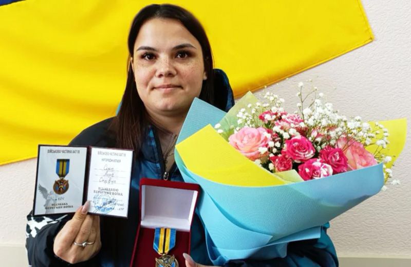 У Глобинській громаді дружині військового вручили відзнаку «Берегиня воїна»