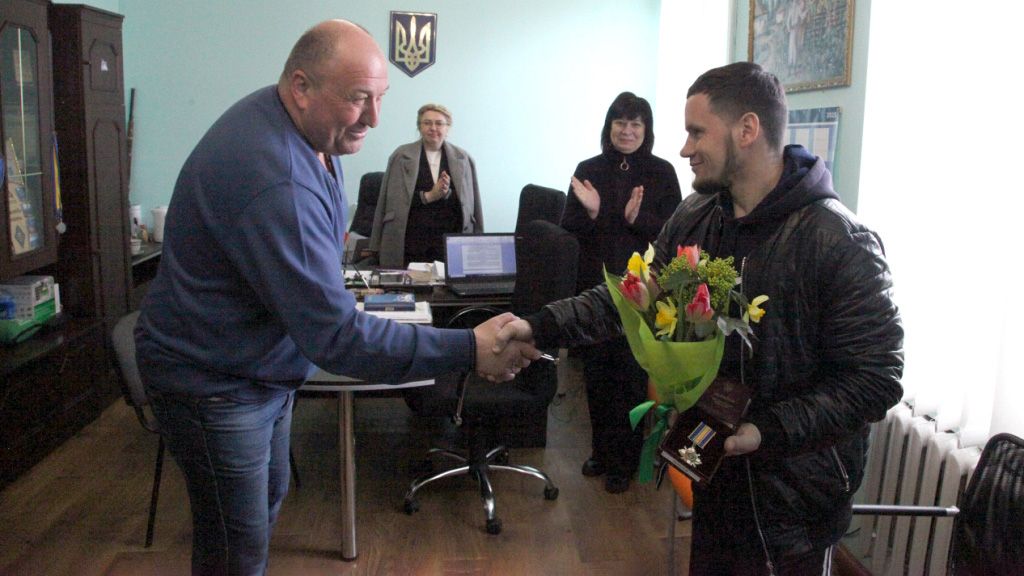 Юрій Петля отримав орден «За мужність»