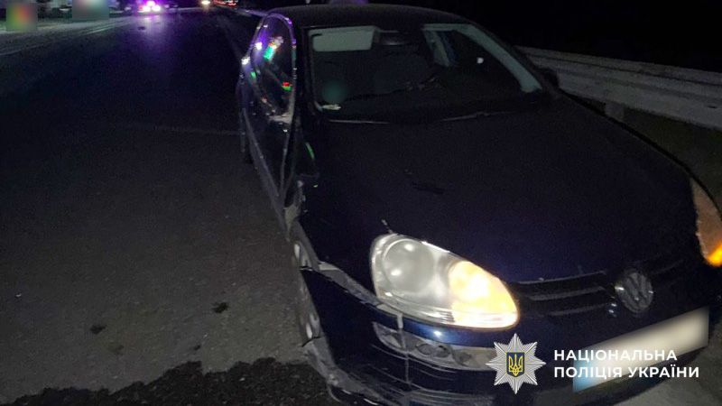 На Полтавщині поліція розслідує ДТП із постраждалим пішоходом