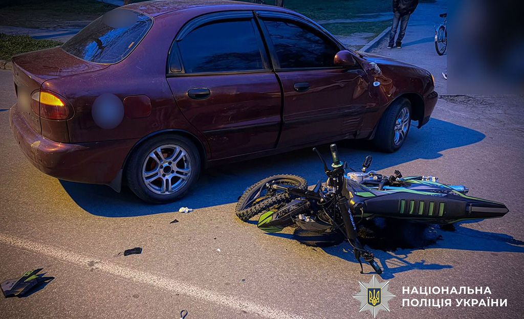  У Кременчуці поліція розслідує ДТП із травмованим неповнолітнім