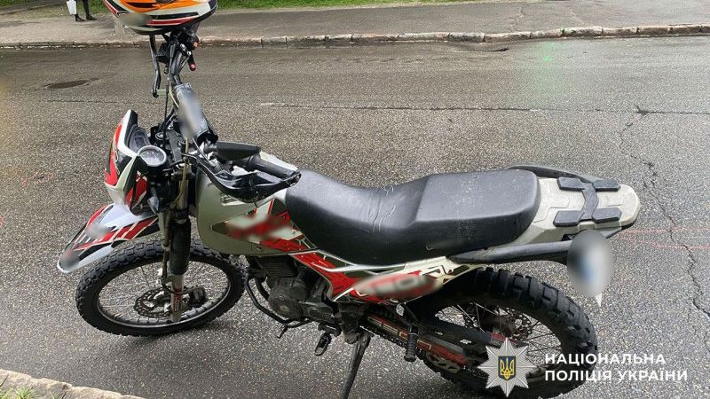 У Полтаві мотоцикл збив пішохідку