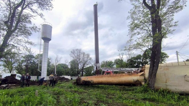 У Білицькій громаді встановили нову водонапірну вежу