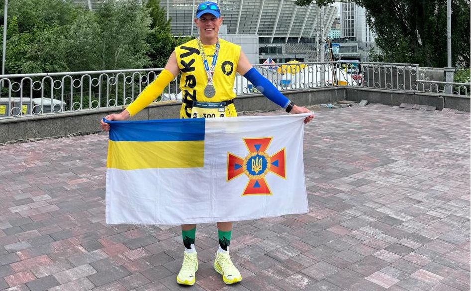 Кобелячанин Андрій Гречаний подолав марафонську дистанцію у Києві