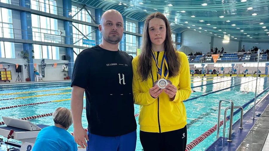 Ольга Філімонова виборола три медалі на чемпіонаті України з плавання
