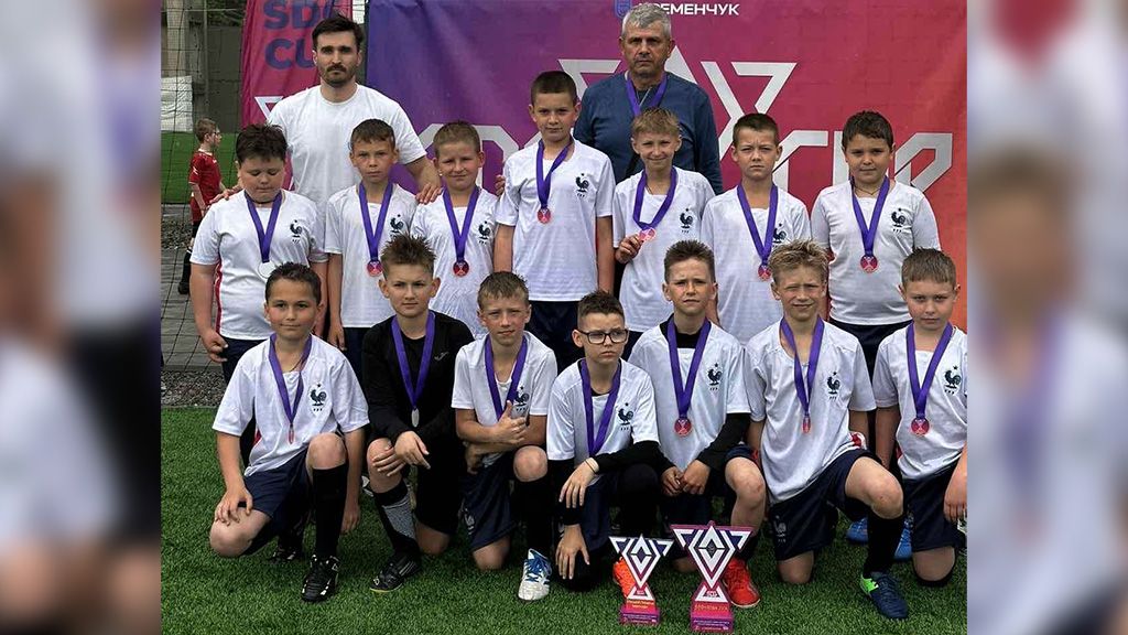 Юні футболісти «Лідера» з Кобеляк — серед призерів «SDG CUP»