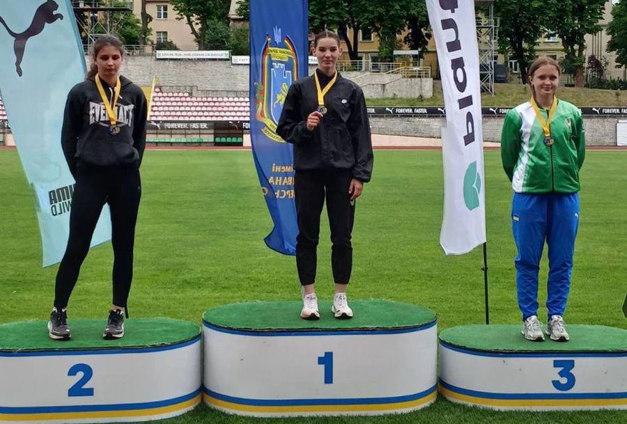 Юні легкоатлети Полтавщини вибороли медалі на чемпіонаті України