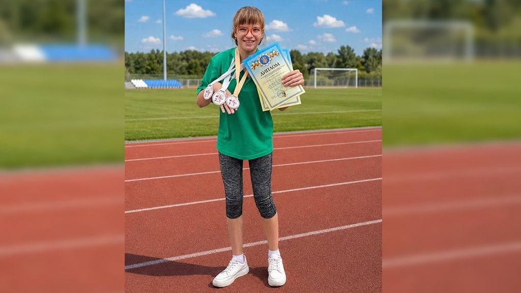 Юна спортсменка з Горішніх Плавнів здобула перемоги на Всеукраїнській спартакіаді