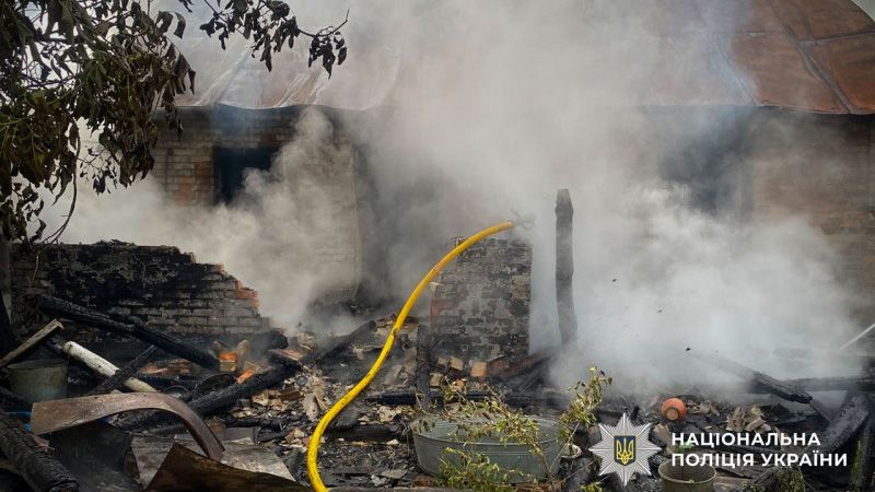 У Зіньківській громаді під час пожежі в літній кухні загинув господар оселі