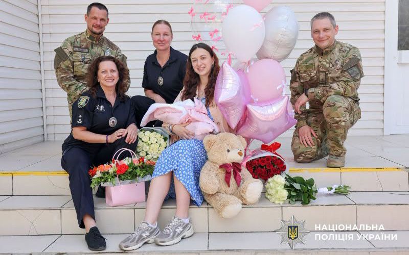 У родині полеглого захисника-поліцейського з Полтавщини народилася донечка