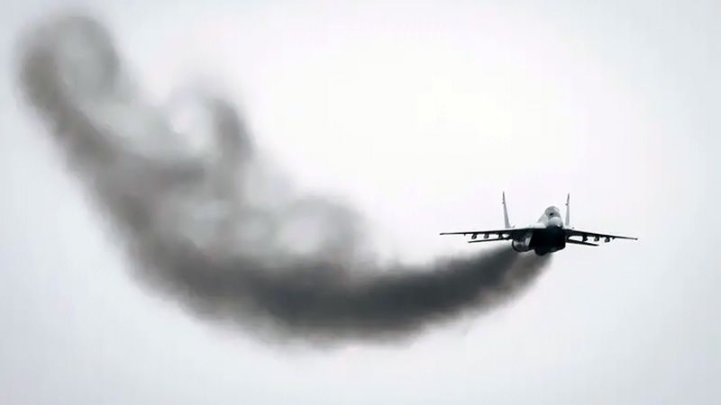 У небі над Полтавщиною втрачено український винищувач МіГ-29 але пілот залишився живим