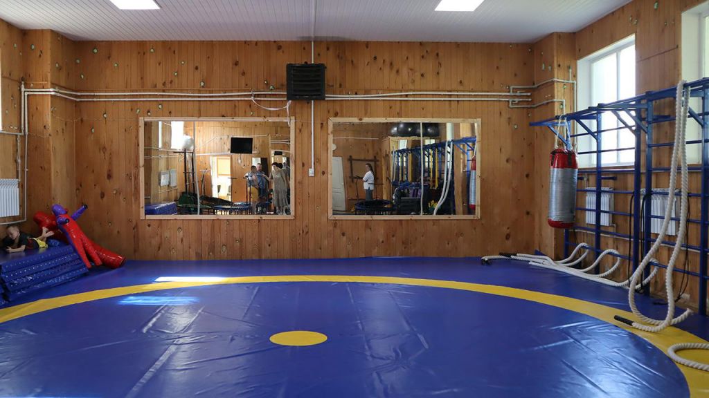 У Кобеляках відновили спортивний зал для ветеранів та дитячих секцій