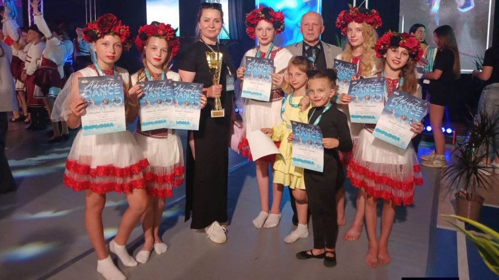 Тріумф у Чорногорії: танцювальна школа «Грація» з Кобеляк виборола низку нагород на міжнародних фестивалях