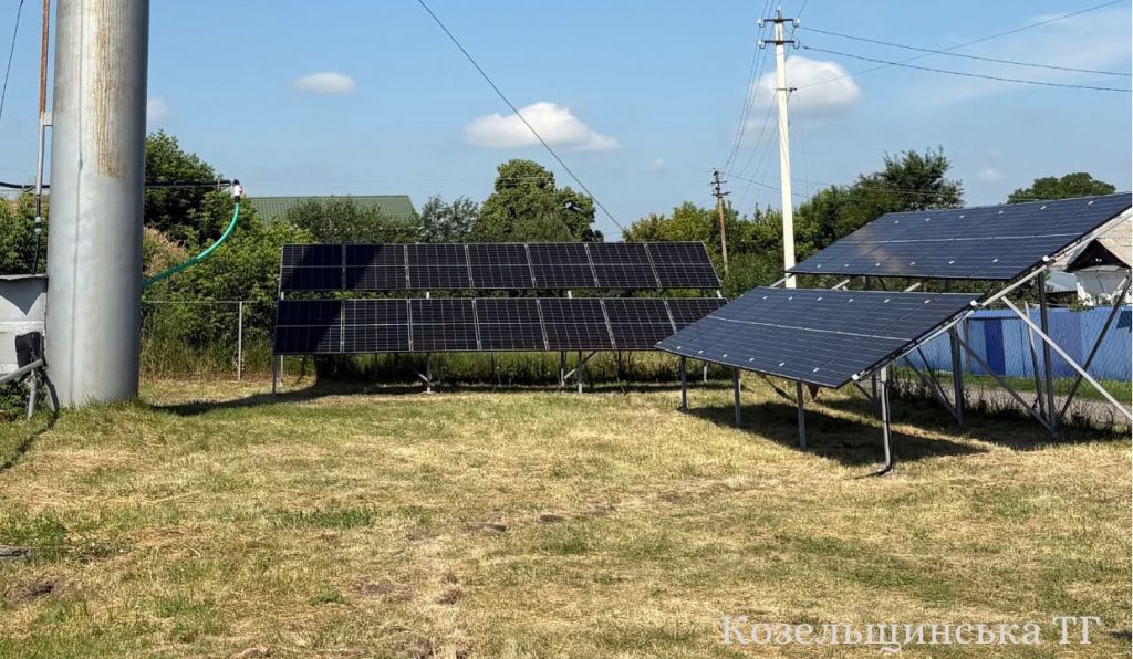 У Козельщині свердловини переводять на сонячну енергію