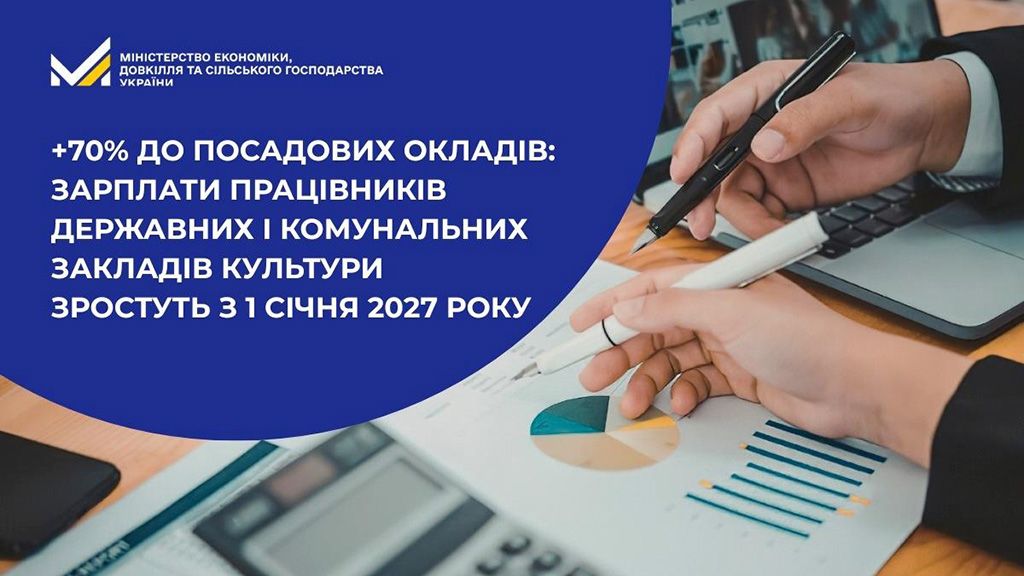 В Україні з 2027 року планують суттєво підвищити зарплати працівникам культури