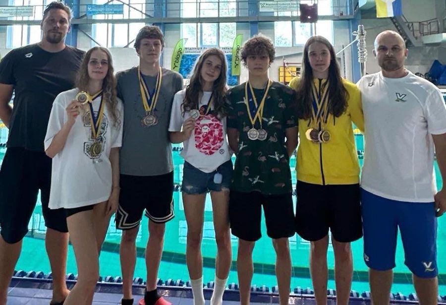 Плавці з Полтавщини завоювали 17 медалей на чемпіонаті України