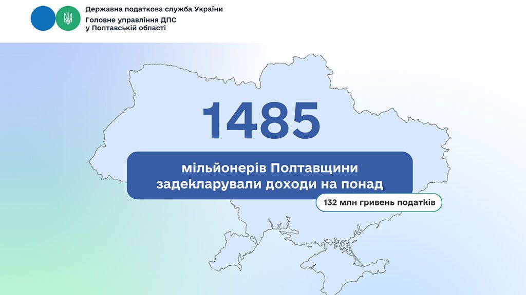 На Полтавщині побільшало мільйонерів