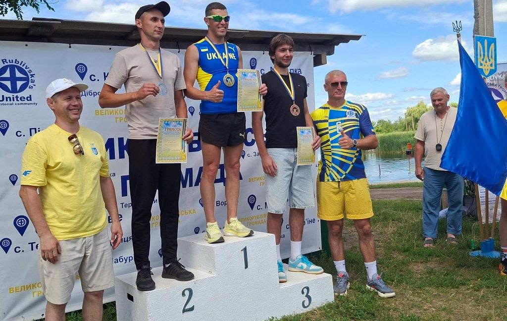 Кобелячанин Андрій Гречаний виборов «золото» на обласному чемпіонаті з дуатлону