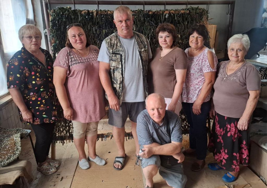 Кілометри сіток сплела команда небайдужих кобелячан