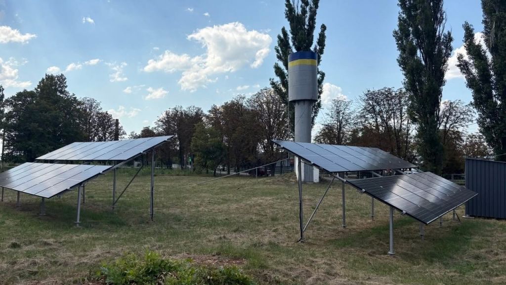 У Козельщинській громаді ще одну водозабірну свердловину перевели на сонячну енергію