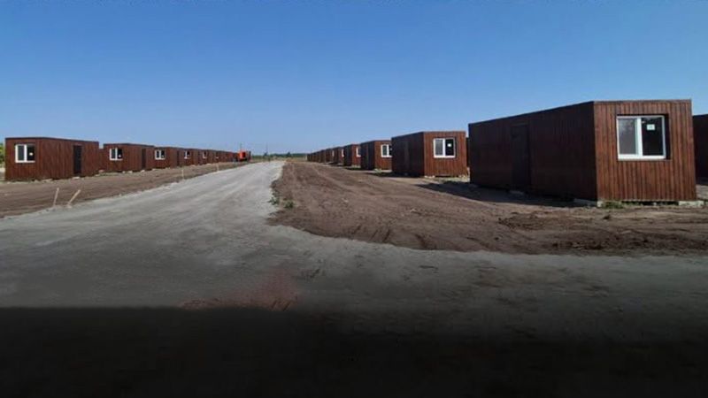 У Кременчуцькій громаді встановили 50 модульних будинків для переселенців