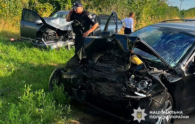 У Полтаві зіткнулися Skoda та Volkswagen: серед трьох травмованих — підліток
