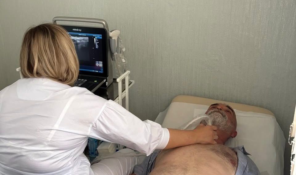 Для Козельщинського ЦПМСД за 1,25 мільйона гривень придбали сучасний апарат УЗД