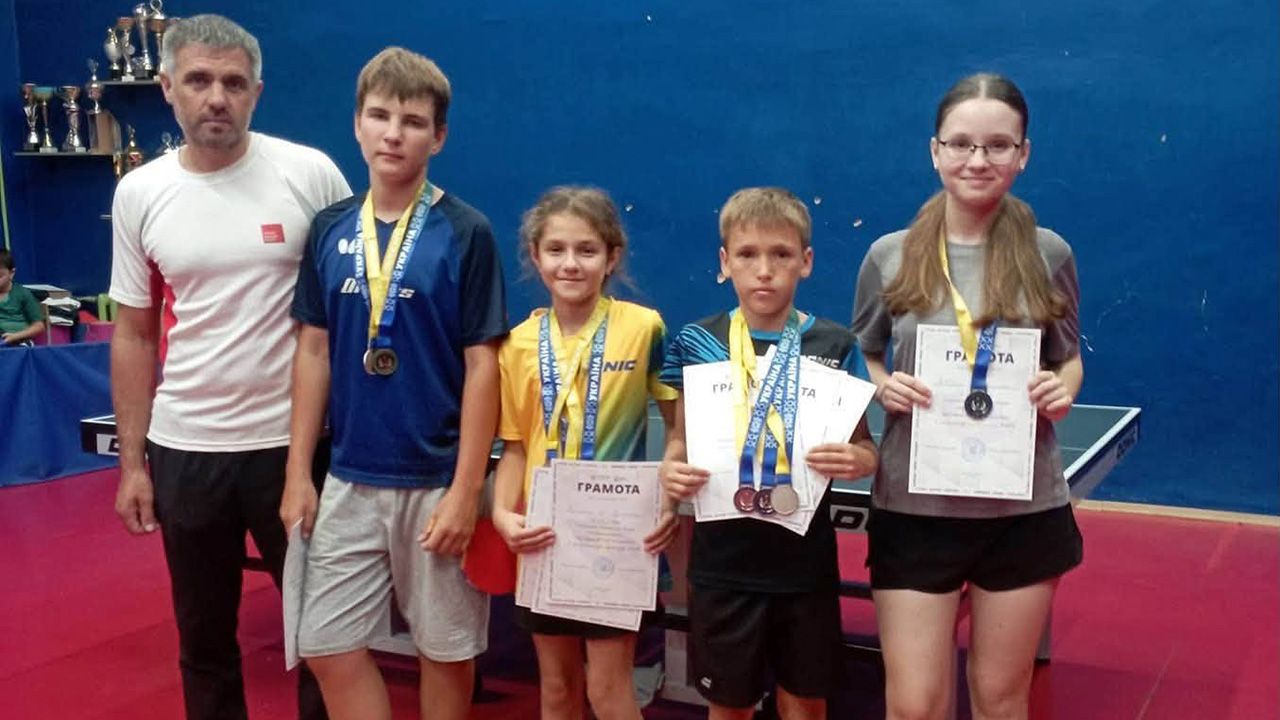 Спортсмени з Миргорода вибороли 9 нагород на чемпіонаті області з настільного тенісу