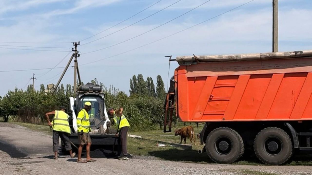У селах Козельщинської громади відремонтували понад 400 квадратних метрів доріг