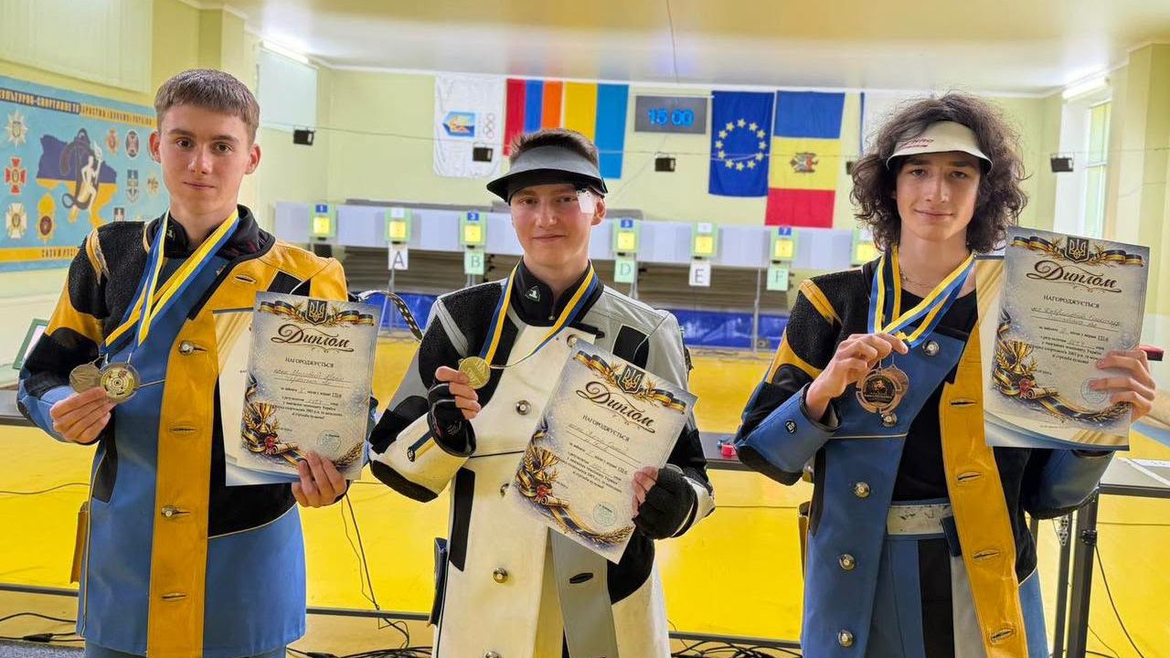 Спортсмени з Горішніх Плавнів здобули низку нагород на чемпіонаті України зі стрільби кульової