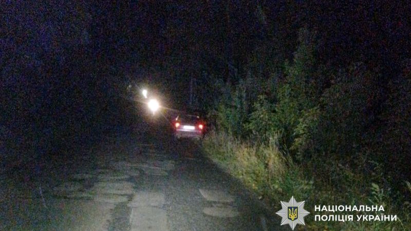 У Пирятинській громаді під колеса легковика потрапив 18-річний хлопець